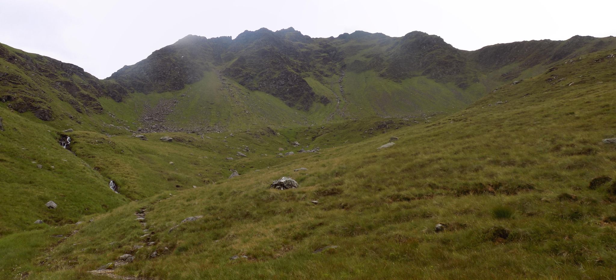 Summit  ridge of Ben Lui above Coire Gaothach