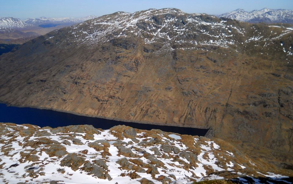 Ben Vorlich across Loch Sloy from Ben Vane