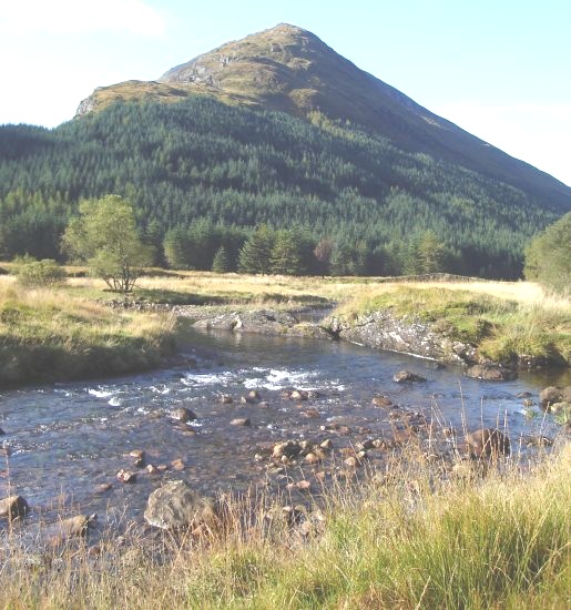 Beinn an Lochain in the Southern Highlands of Scotland