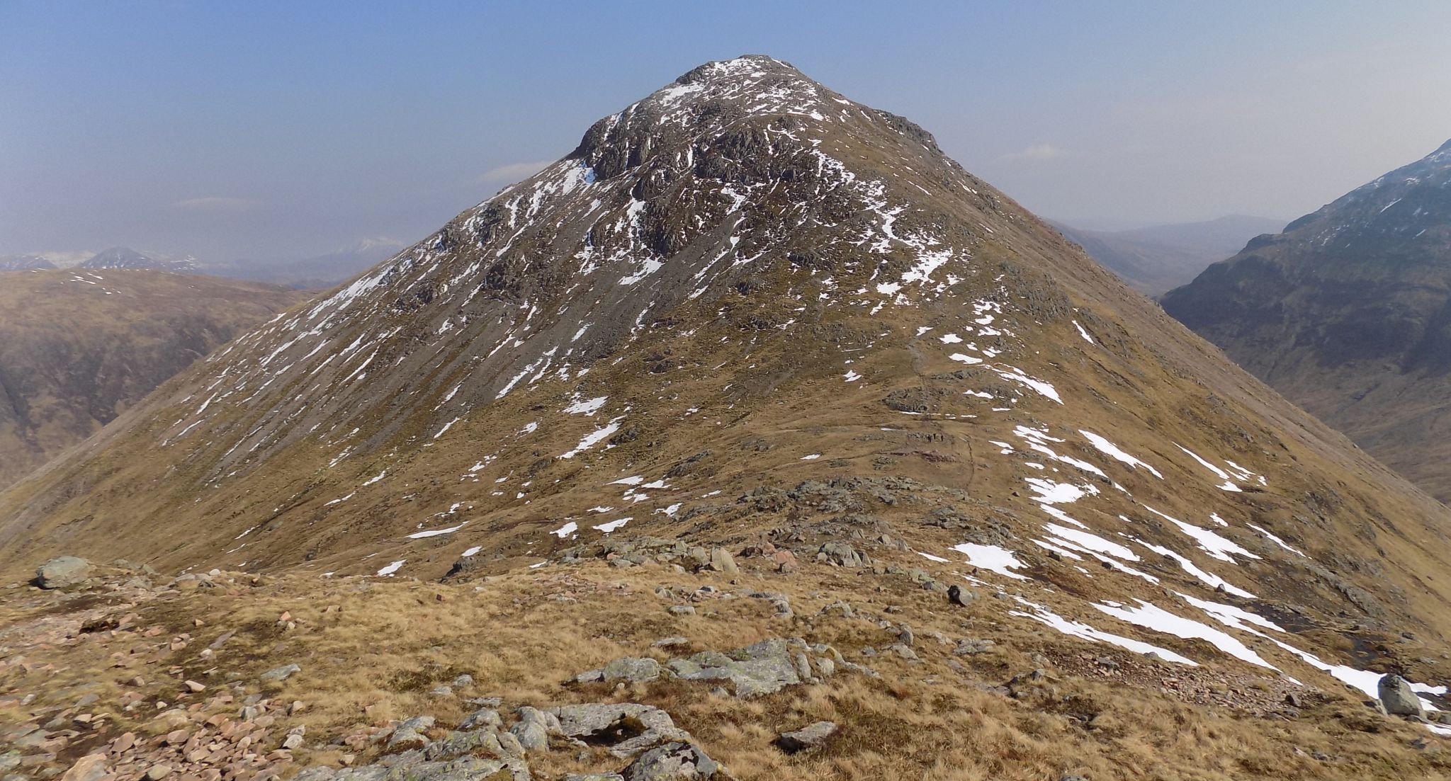 Stob Coire Raineach from Stob Dubh