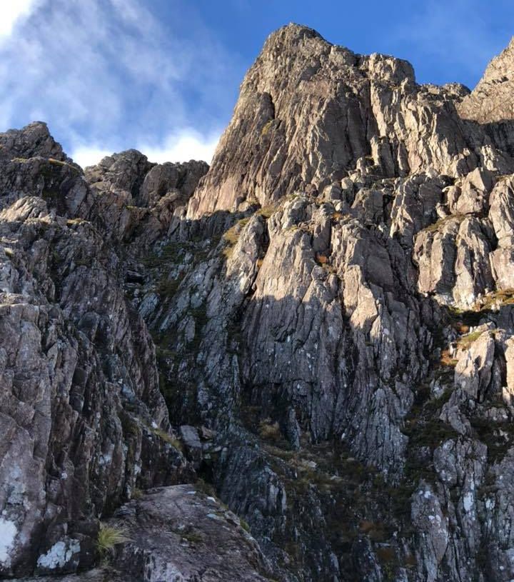 Curved Ridge on Buachaille Etive Mor