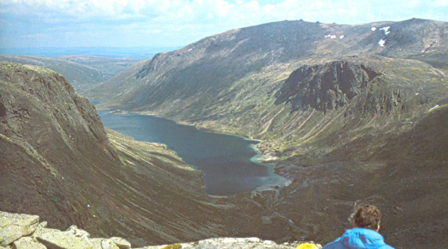 Loch Avon in the Cairngorms