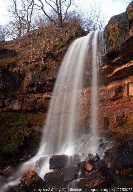 Spout of Ballagan in the Campsie Fells