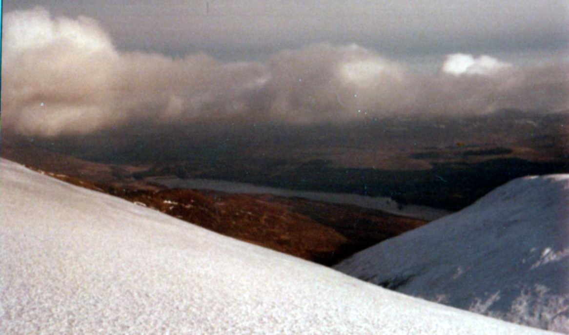 Loch Laggan from Creag Meagaidh