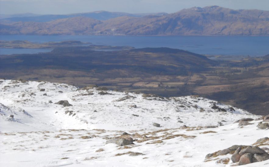 Loch Linnhe from Creach Bheinn