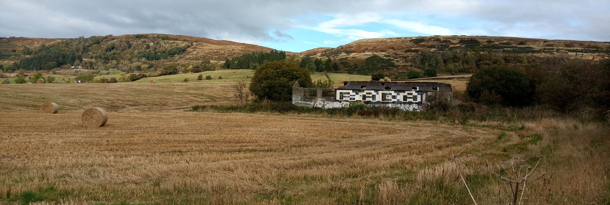 Kilpatrick Hills above Clyde Coastal Path