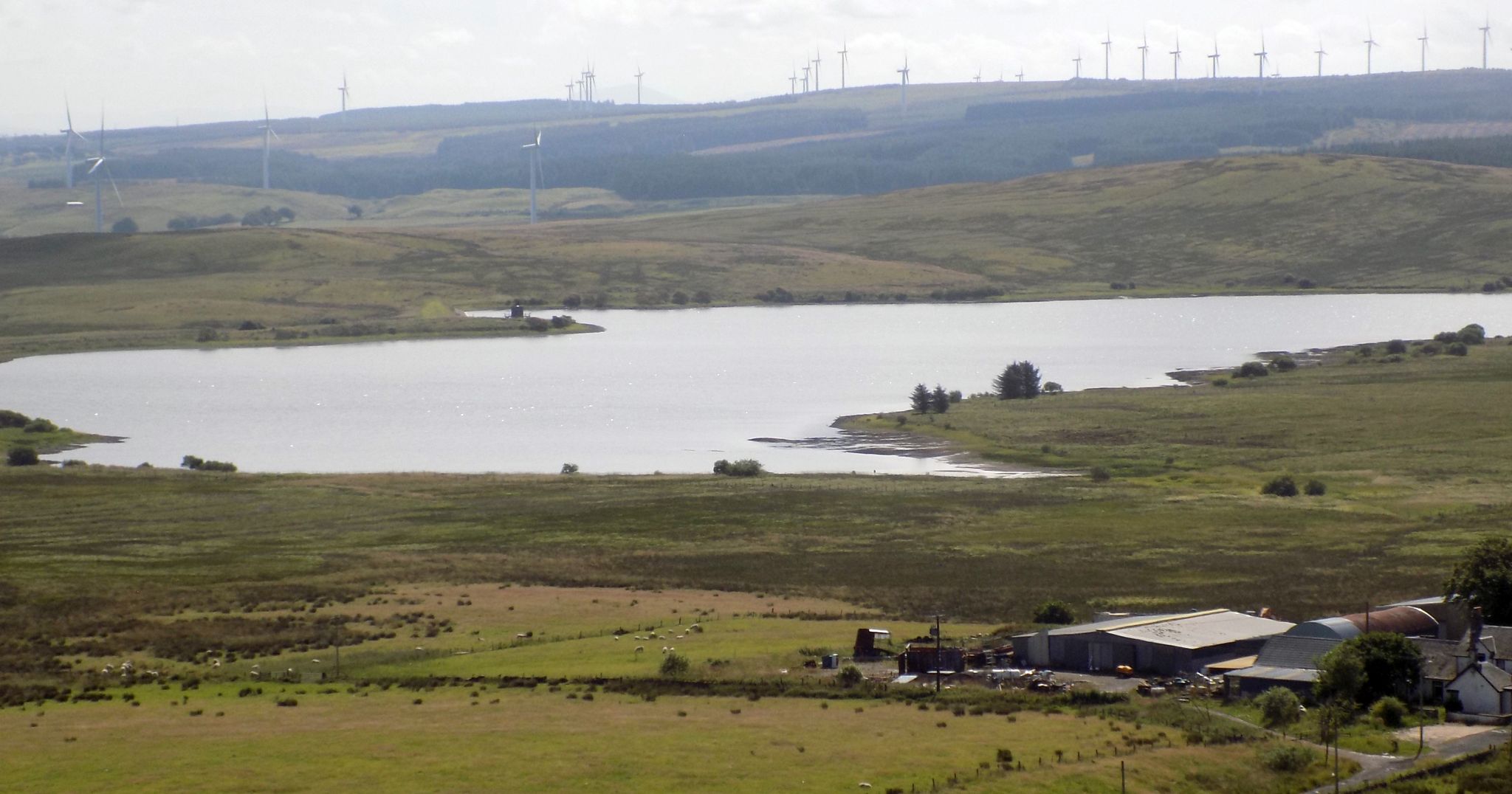 Dunwan Loch from Ballageich Hill