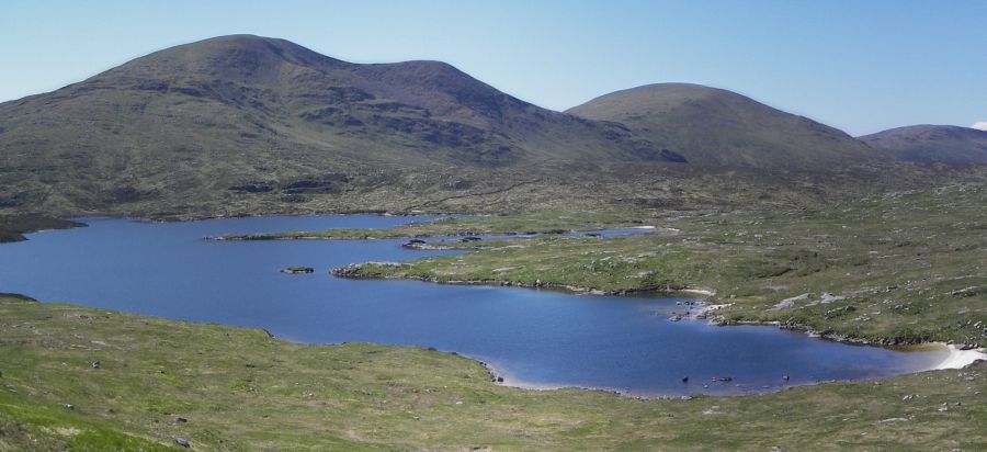 The " Awful Hand " of the Galloway Hills from Loch Enoch