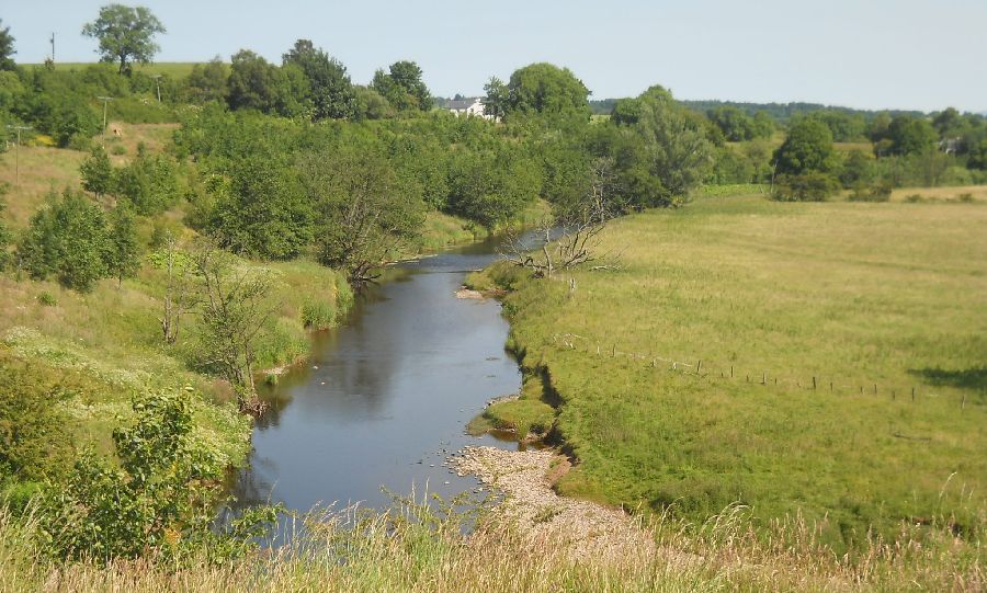 The Endrick Water from track to Gartness