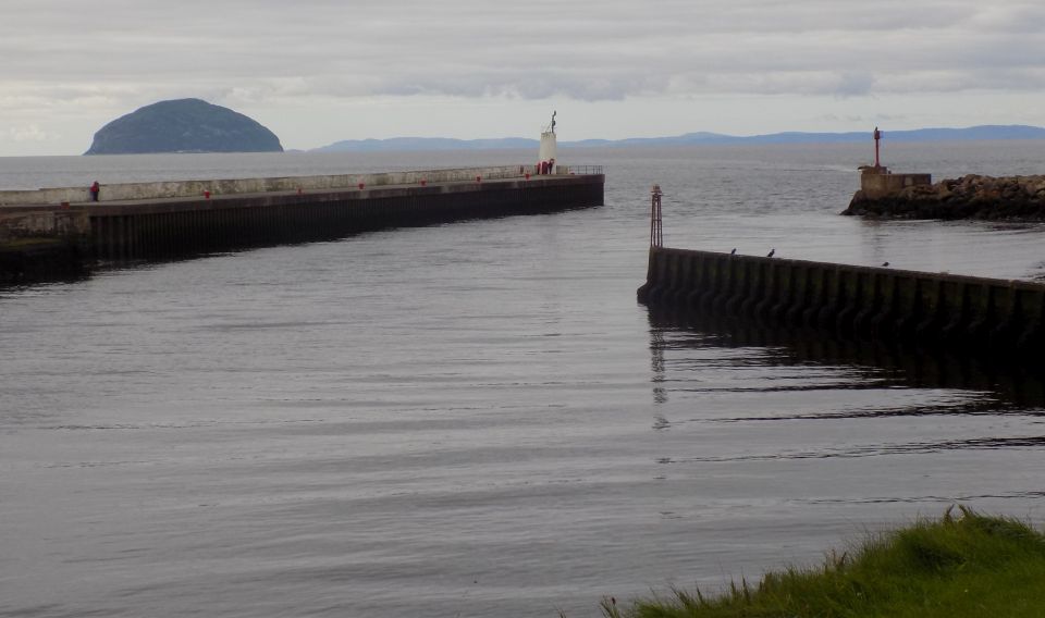 Ailsa Craig from Harbour at Girvan