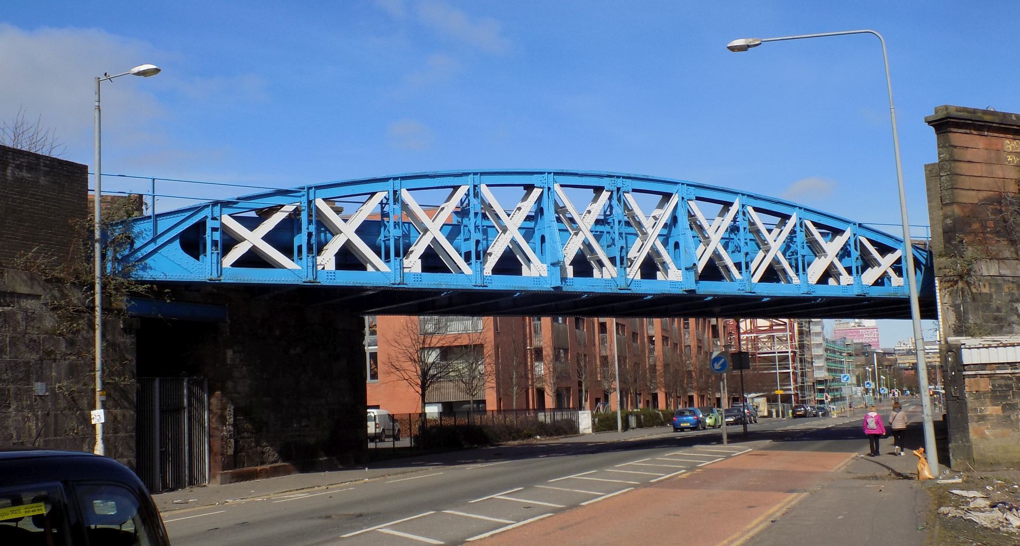 Railway Bridge in the Gorbals District