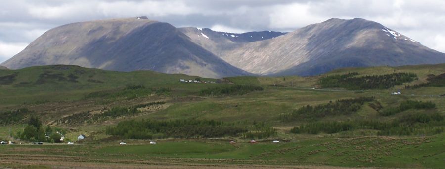 Clach Leathad and Meall a Bhuiridh