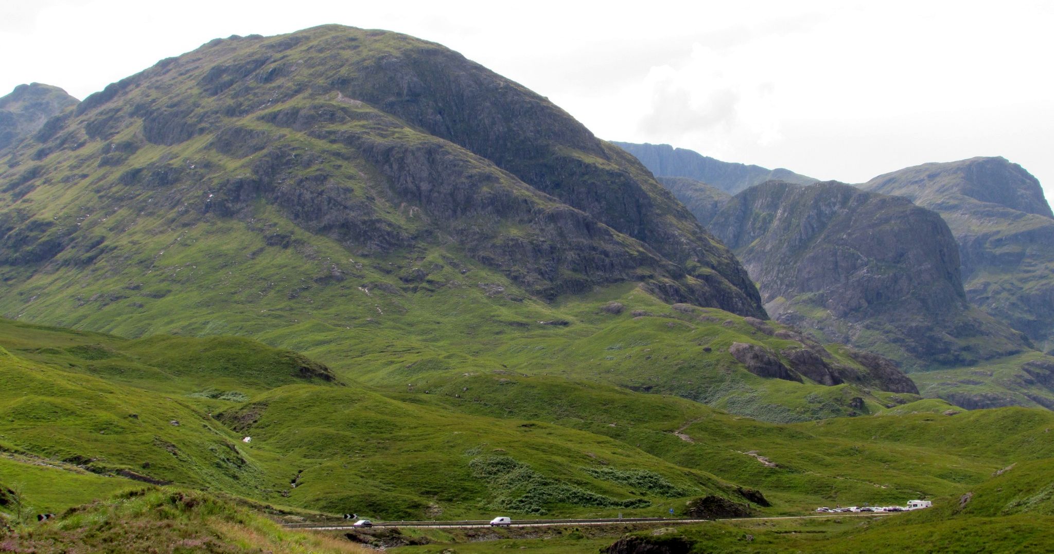 The West Highland Way - Three Sisters of Glencoe - Beinn Fhada, Gearr Aonach and Aonach Dubh