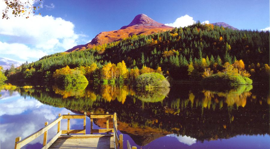 The West Highland Way - Loch Leven and the Pap of Glencoe