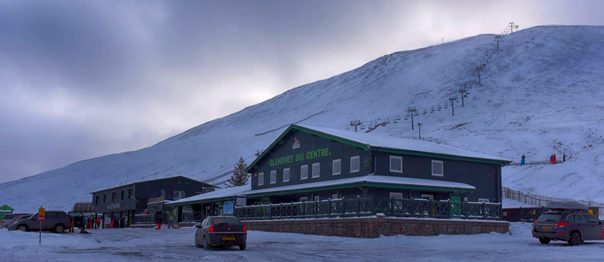 "Tiger Run" on the Cairnwell at Glenshee in the Eastern Highlands