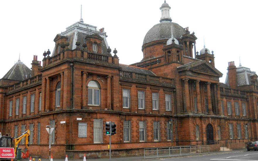 The Town Hall in Govan