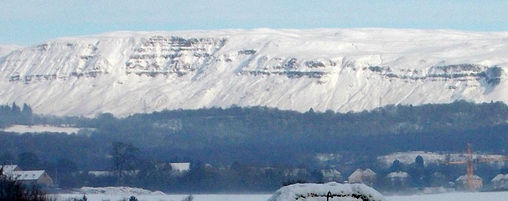 Campsie Fells from Mosshead in Bearsden