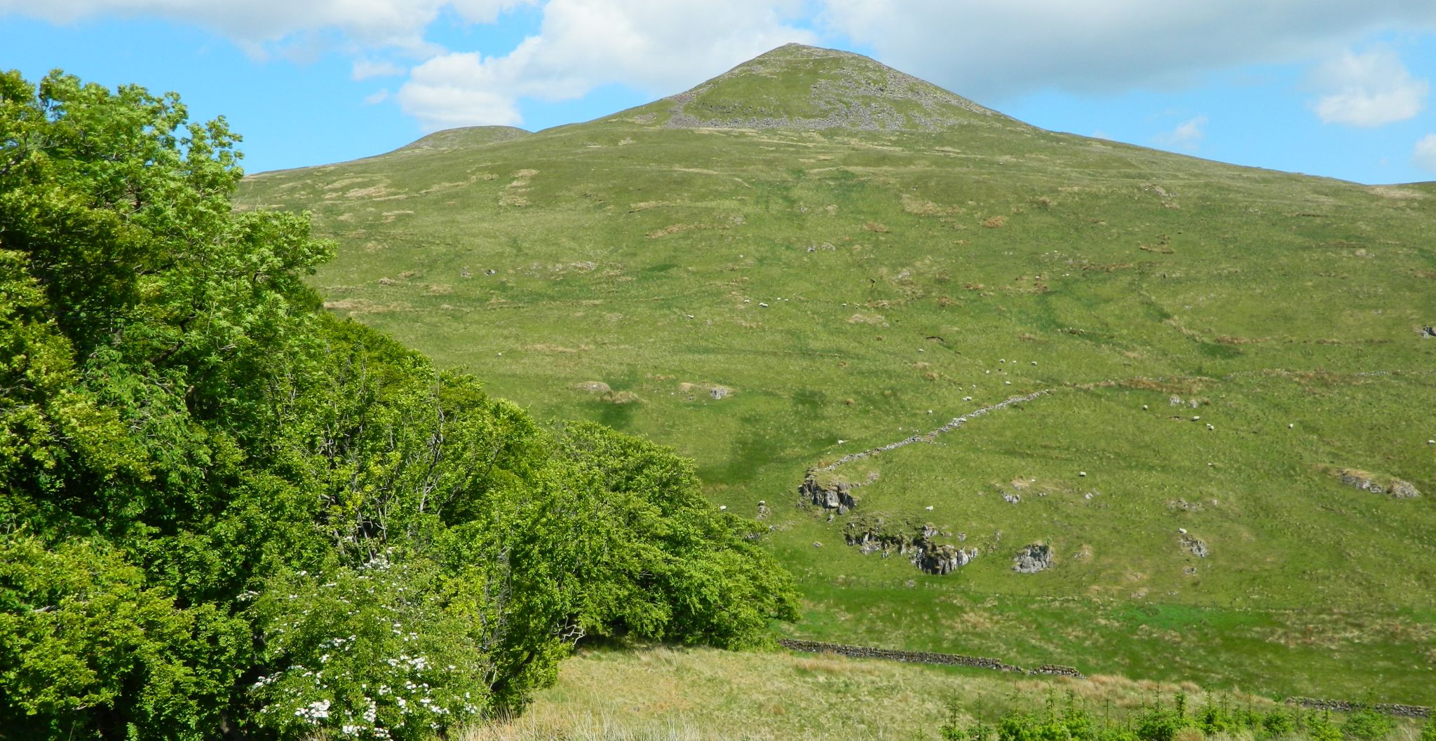 Knockside Hills above the Ayrshire Coast