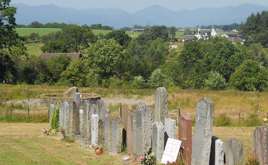 The Luss Hills from the Woodland Cemetery on the outskirts of Killearn