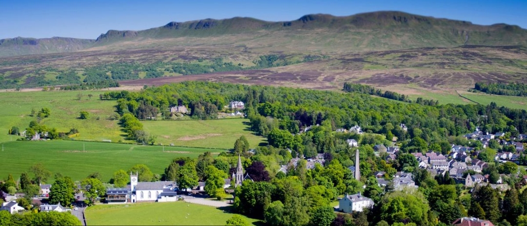 The Campsie Fells above Killearn