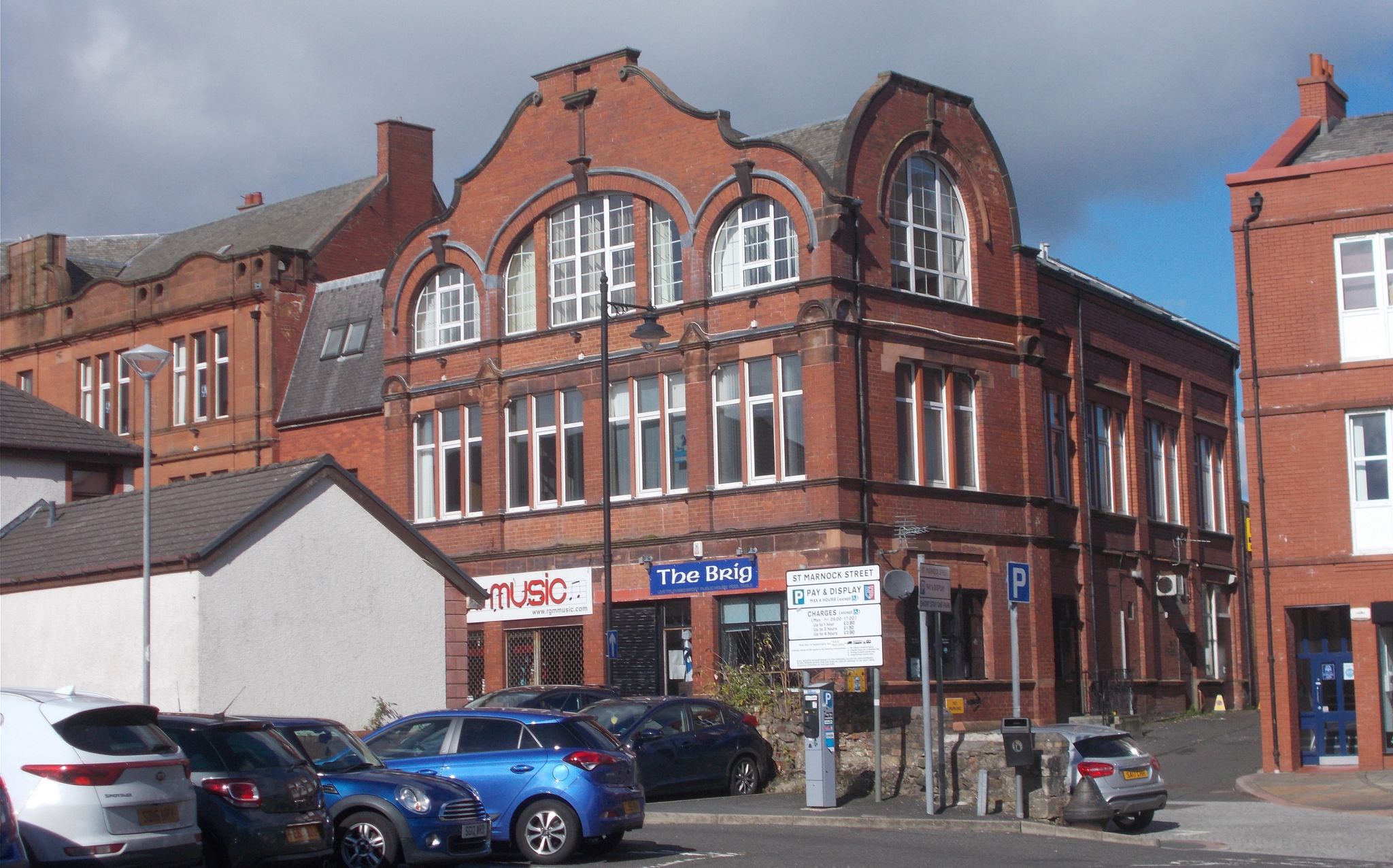 The "Brig" in Kilmarnock town centre