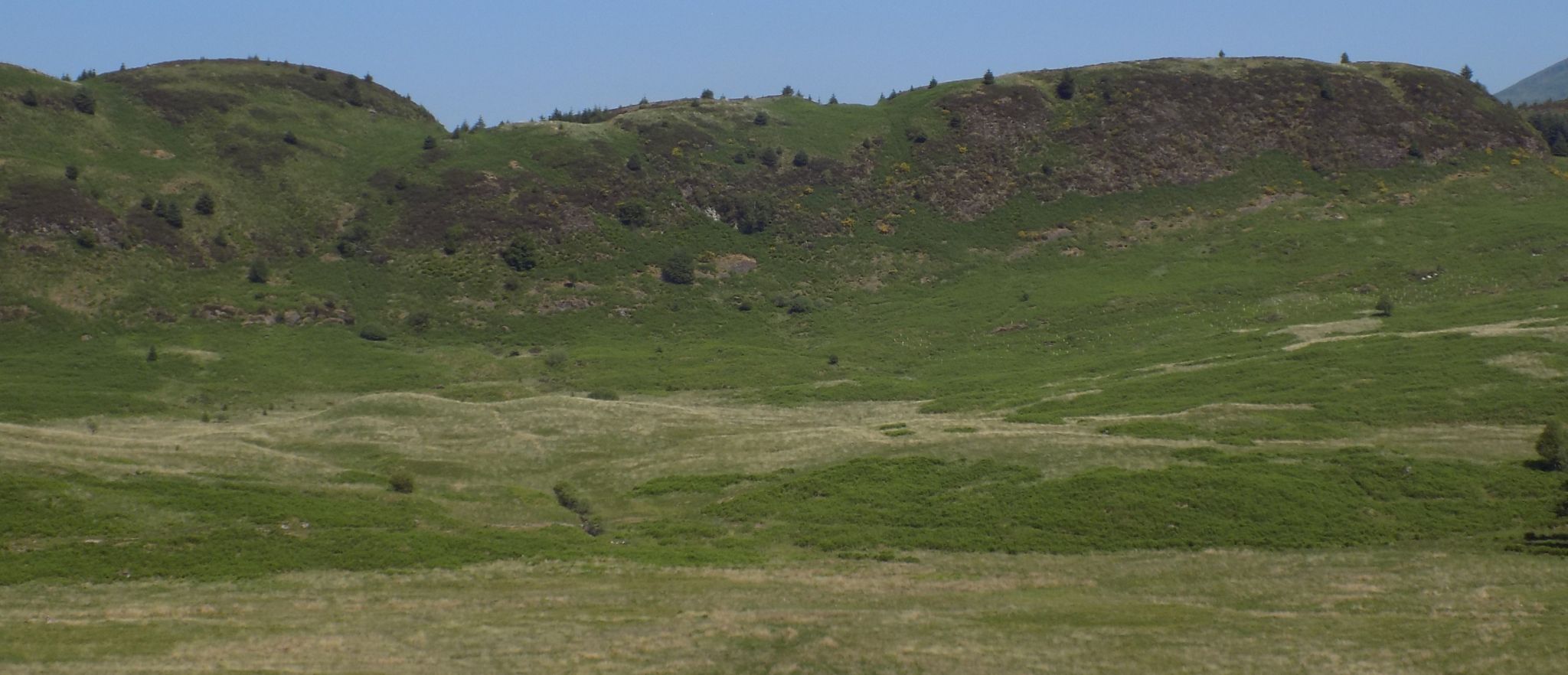 Menteith Hills above Rob Roy Way