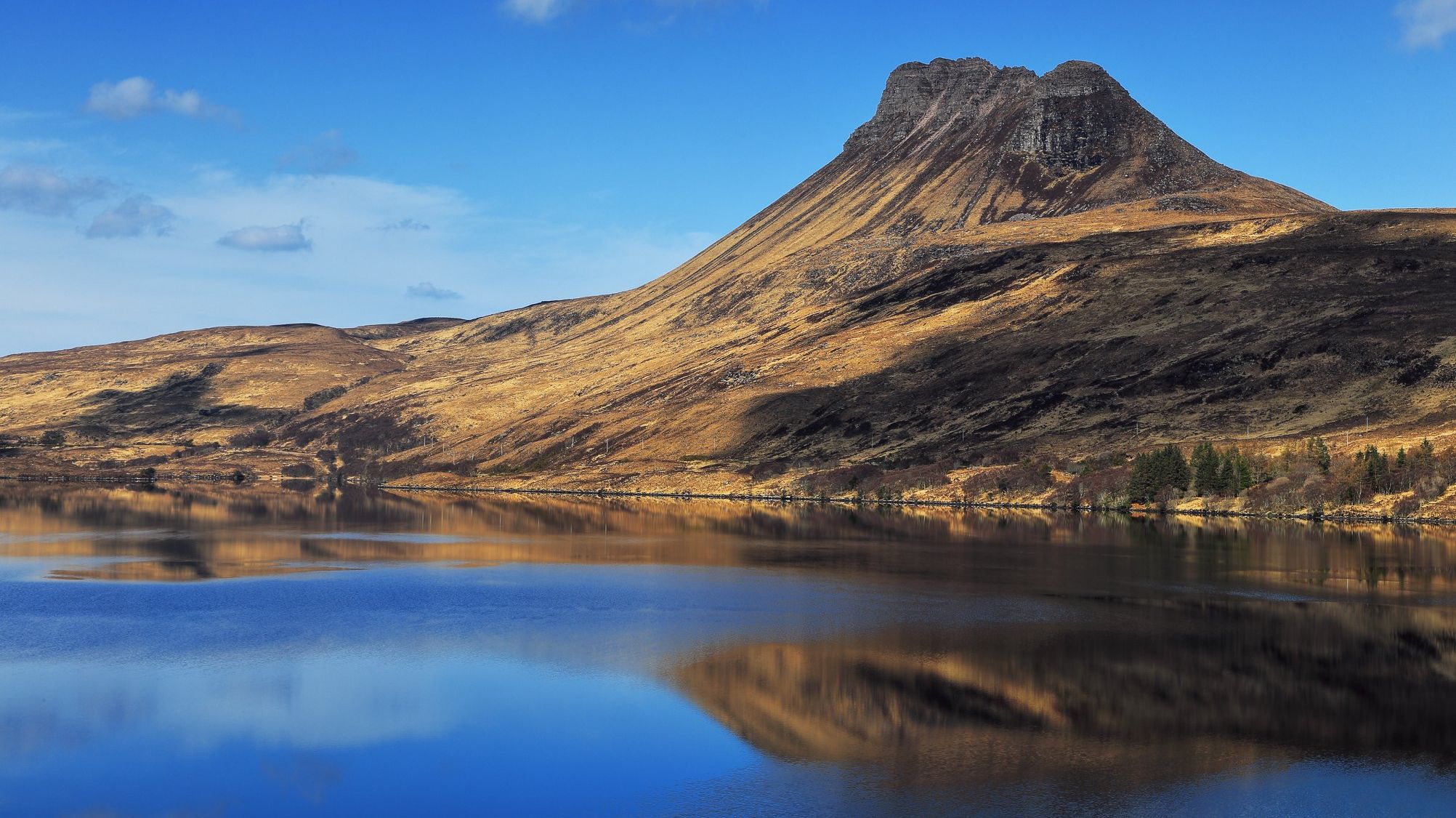 Stac Pollaidh in Wester Ross in the NW Highlands of Scotland