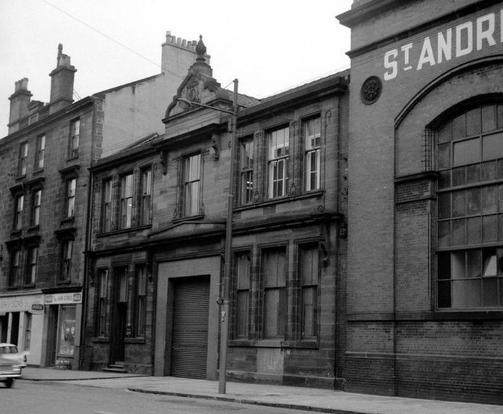 St. Andrew's Print Works in Pollokshaws