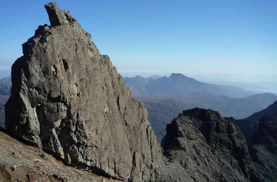 Inaccessible Pinnacle on Sgurr Dearg on the Skye Ridge