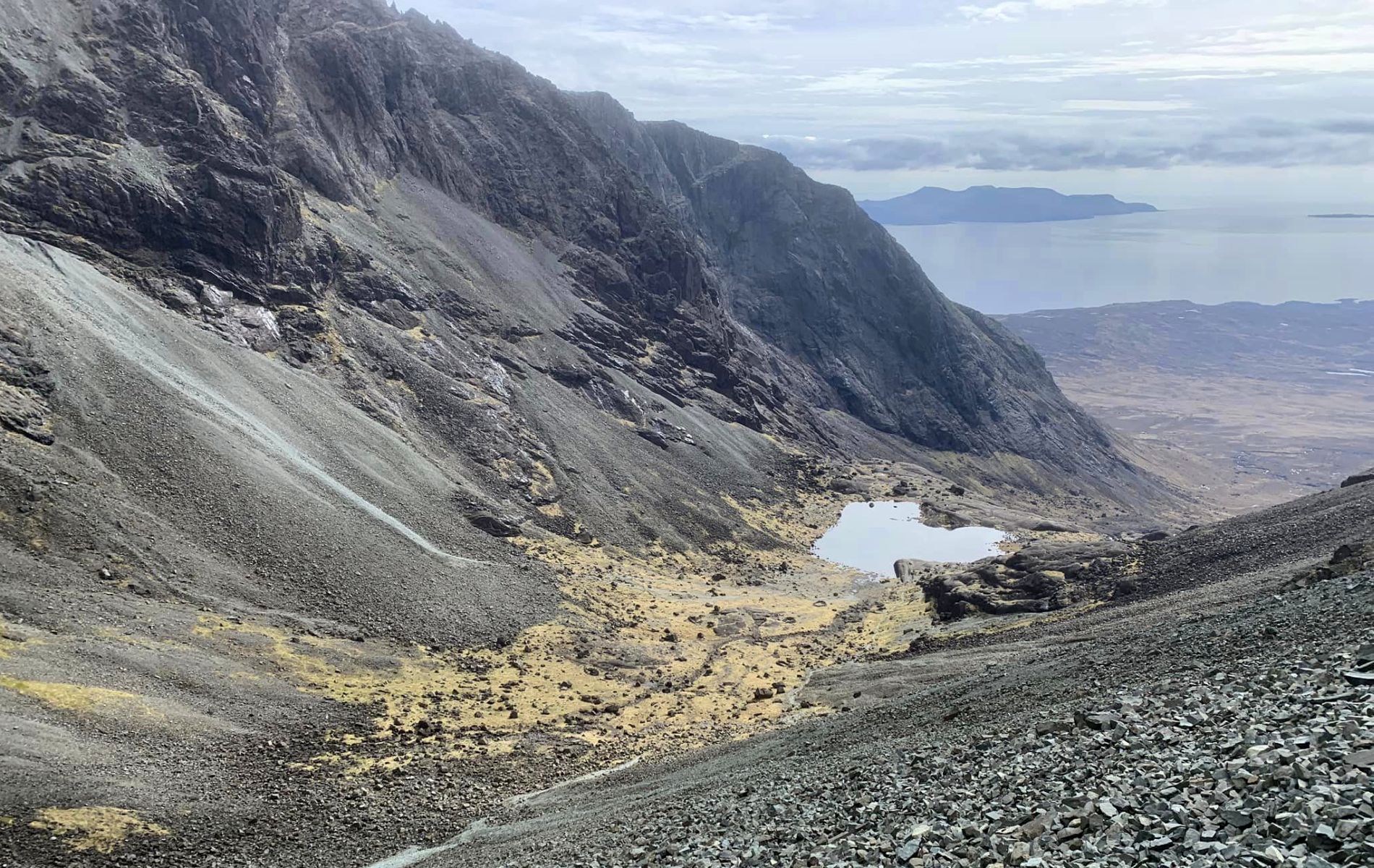 Coire Lagan on the Island of Skye