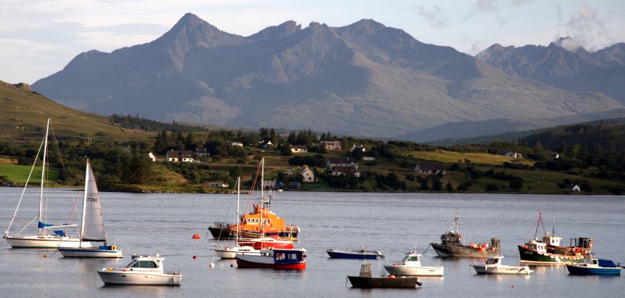 Skye Ridge from Portree