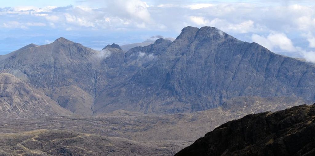 Blaven ( Bla Bheinn ) from Sgurr nan Gillean