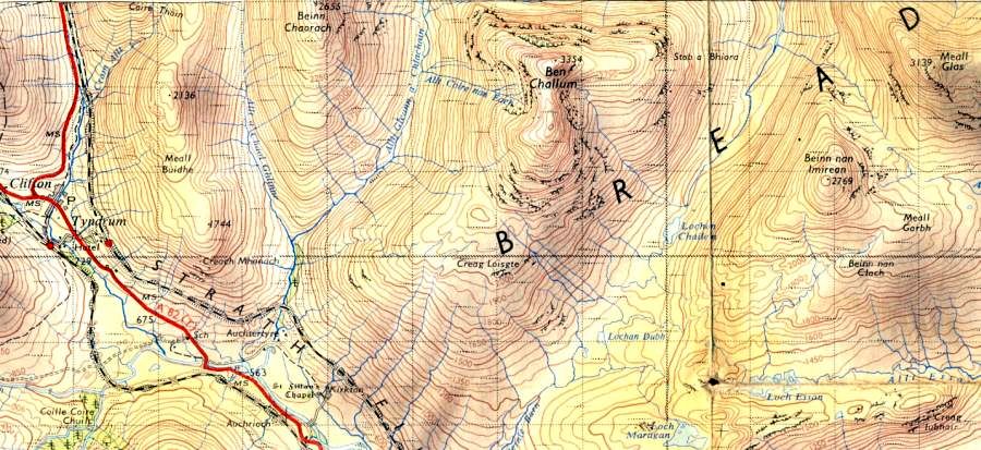 Map for Ben Challum