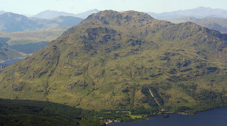 Ben Vorlich above Loch Lomond on route to Beinglas