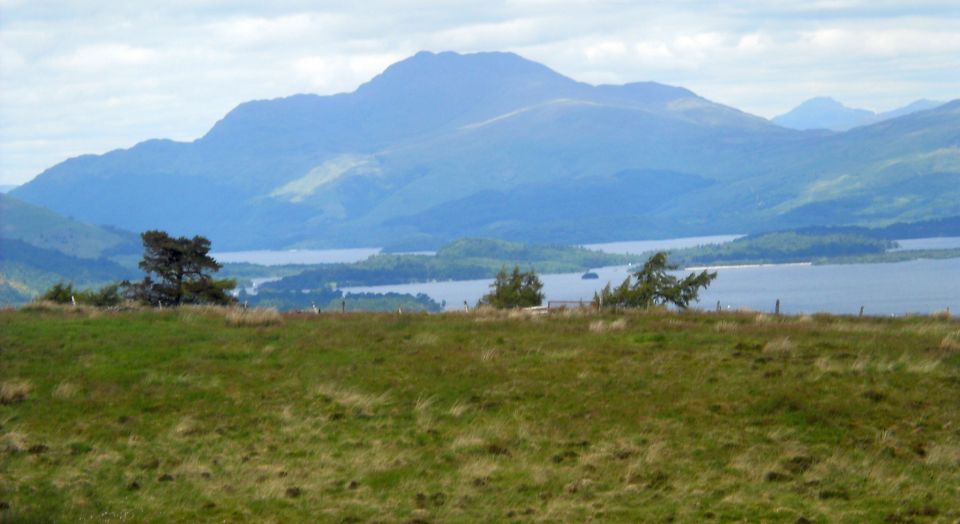 Ben Lomond above Loch Lomond from Stoneymollan Road