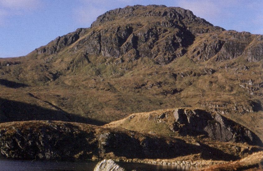 Beinn Bheula from Lochain nan Cnaimh