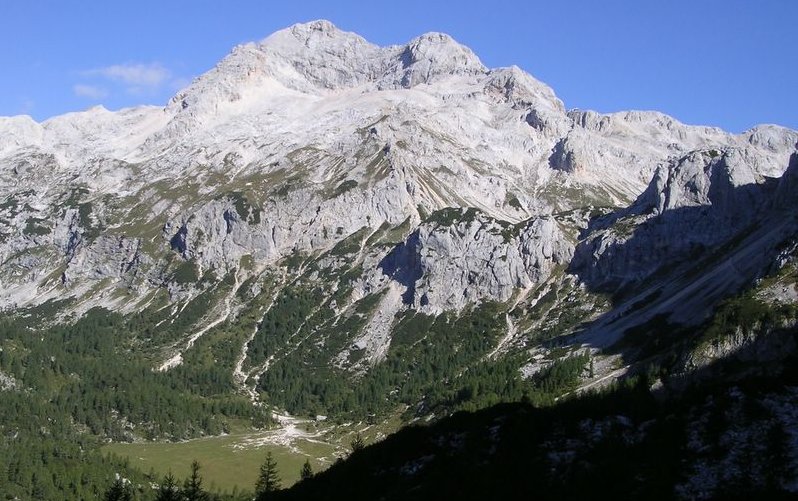 Mt. Triglav in the Julian Alps of Slovenia