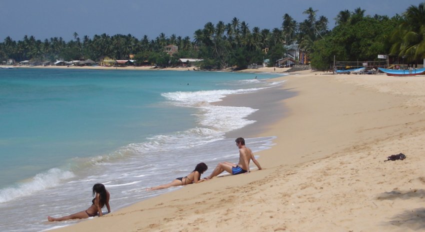 Beach at Unawatuna