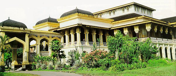 Sultan's Palace in Medan in Sumatra