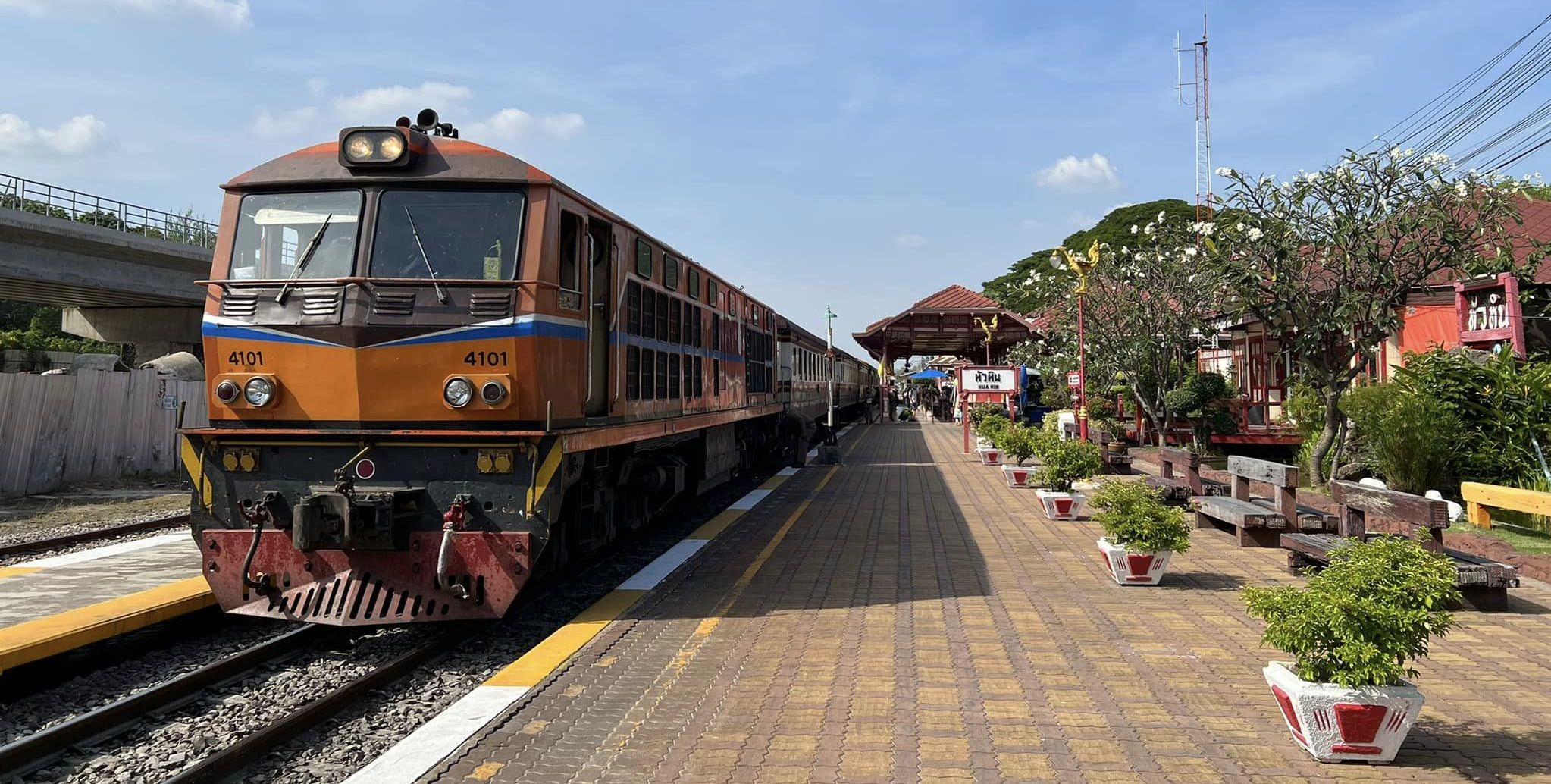 Locomotive at Hua Hin