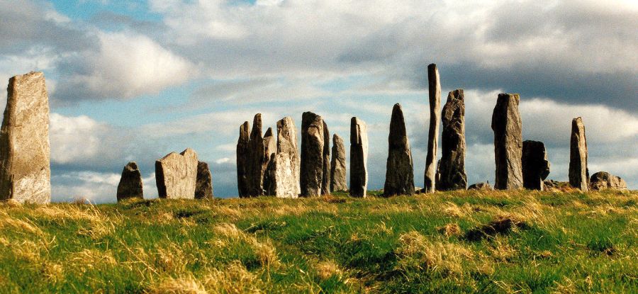 Standing Stones of Callanish on the Isles of Lewis in the Outer Hebrides