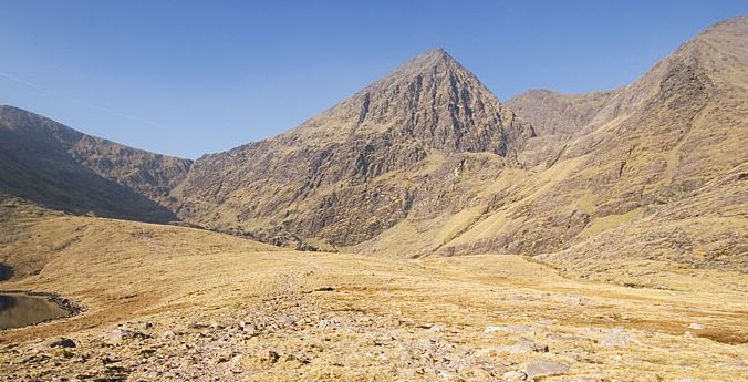 Carrauntoohill in Macgillycuddy Reeks