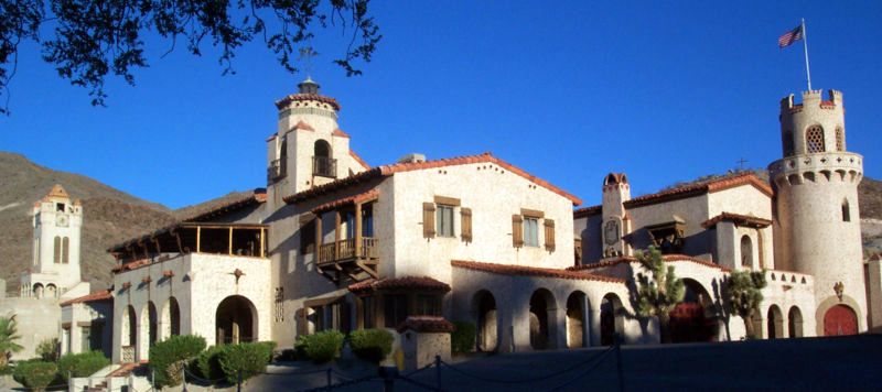 Scotty's Castle in Death Valley