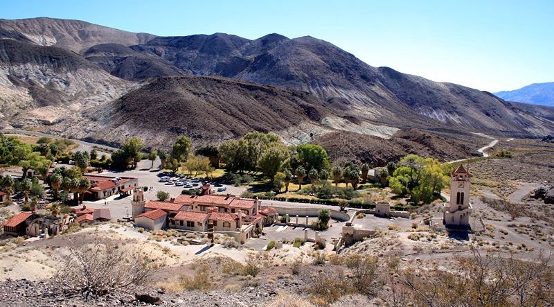 Scotty's Castle in Death Valley