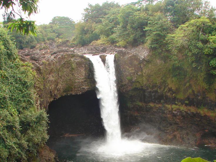 Hawaii waterfall