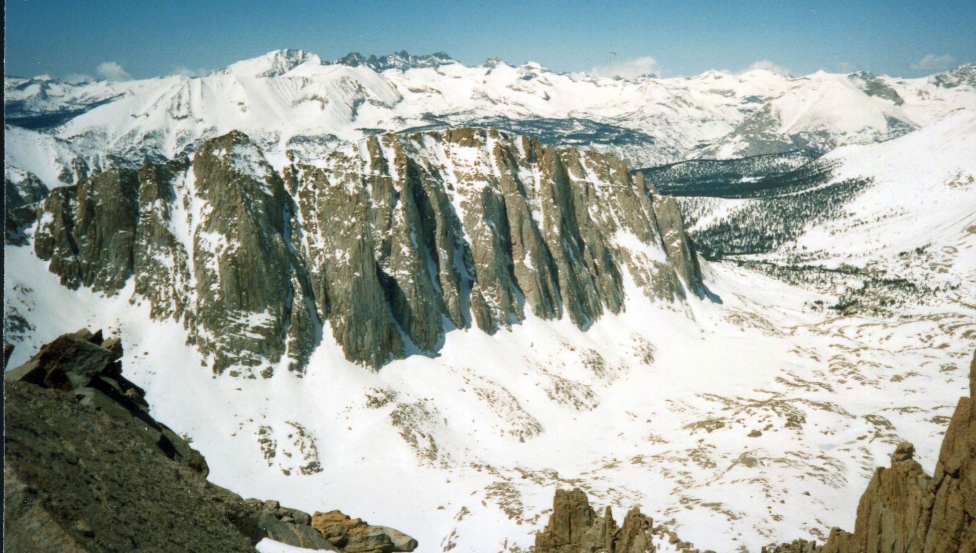 Sierra Nevada from the Crest of the Sierra Nevada