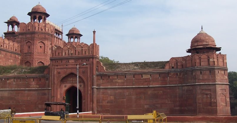 The Red Fort in Delhi